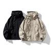 Herrenjacke Frühling und Herbst Neu Locker Arbeitskleidung Winddicht Wasserdicht Jacke Kapuzenjacke Bergsteigen