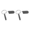 2PCS Spring Clip Collars 30mm Dumbbell Spring Lock with Handle Comfortable Grip Easy Use Wightlifting Accessory for