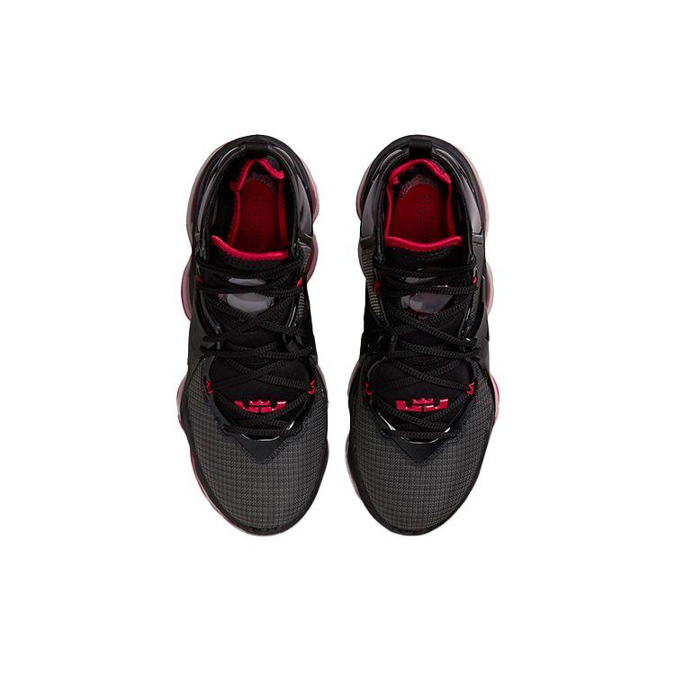 Nike LeBron 19 Bred Men Sneakers Black University-Red CZ0203-001