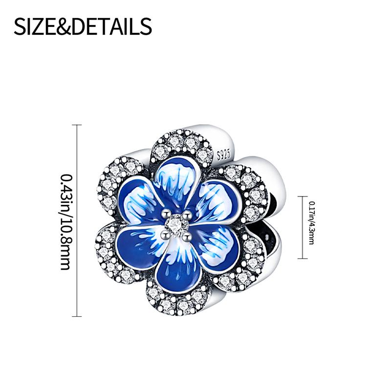 Argent Sterling 925   Perle Charm S'adapte lBracelet Collier Femmes Pendentif Caméléon Bijoux Fins DIY