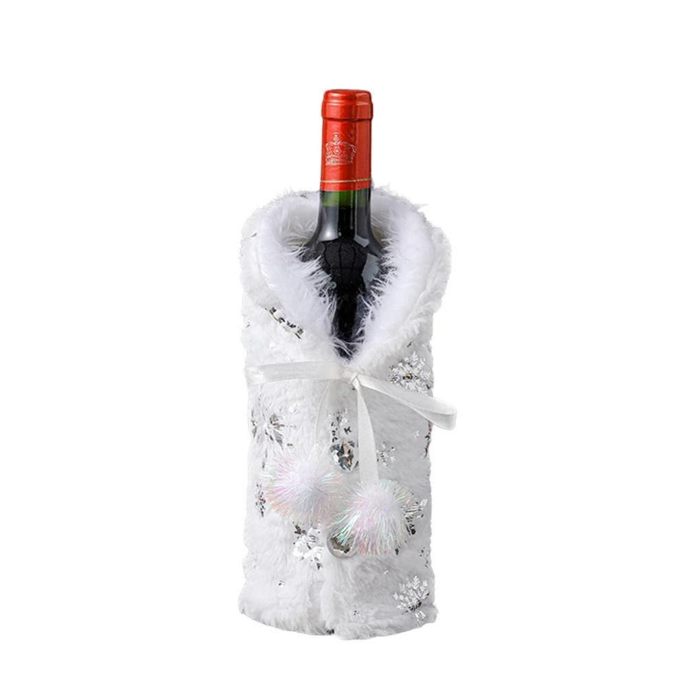 Champagne Pouch Snowflake Pattern Wine Bottle Cover Gift Wrap Packaging Bag Wine Bag For Home