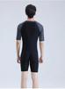 Men's Long Sleeve One-Piece Plus Size Quick Dry Swimsuit