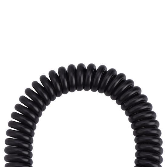 3.5mm Male To Male Spring Audio Aux Cable Headphone Speaker Cord for Phone Car