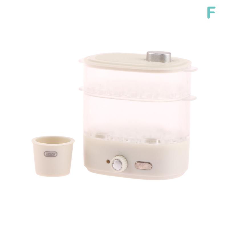 1:12 Dollhouse Miniature Micro-Wave Oven Bread Cabinet Steam Box Household Electric Model Decor Toy Doll House Accessories