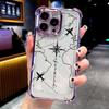 Travel Airplane Route Design Plating Phone Case For vivo Y39 Y29 V40 Y38 Y200i Y03 Y200 V29e V27 Y17s Y78 Y36 Y27 Lite Pro 4G 5G