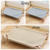 Moisture-proof Cat Elevated Bed Wooden Frame Cat Hammock Dog Cot Dog Sofa Bed  Kennel
