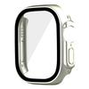 WANLONFENG For Apple Watch Ultra 2    Ultra 49mm 2-in-1 Hard PC Frame Waterproof Case with Tempered Glass Screen Protector
