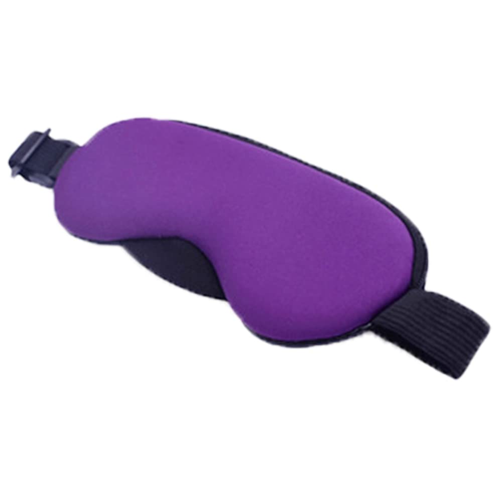 

mitas Горячая маска для глаз с регулируемой температурой Снимает усталость глаз и сухость 4 режима таймера Сон Расслабление Путешествия Глаза Напряжение глаз Идея подарка фиолетовый