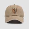 Fashionable Leopard Print Baseball Cap - Adjustable Leopard Print Design, Perfect For Casual Outings And Sports Activities