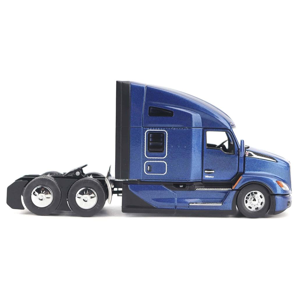 Diecast Masters | Kenworth T680 - Deep Cerulean Blue | 1:50 Scale Officially Licensed Diecast Semi-Truck | Model 71108