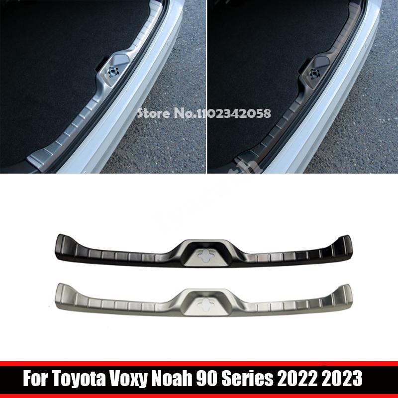 For Toyota voxy noah 90 Series   2024 Built-in Rear Bumper Protector door Sill Trunk Threshold Tread Plate  Accessories