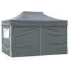 Profi Folding Party Tent with 4 Side Walls 3*4 M Steel Anthracite
