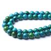 Blue Phoenix Round Natural Stone Beads 15"Strand Smooth Loose Spacer Beads 4/6/8/10/12mm for Jewelry Making DIY Bracelets Accessories