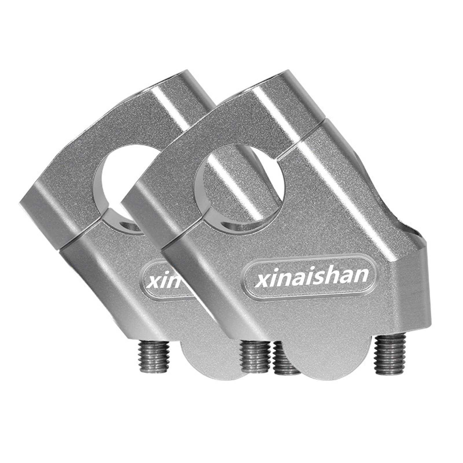 xinaishan Motorcycle Handlebar Riser Motorcycle Handlebar Riser Handle Post 22mm/28mm 22mm серебряный