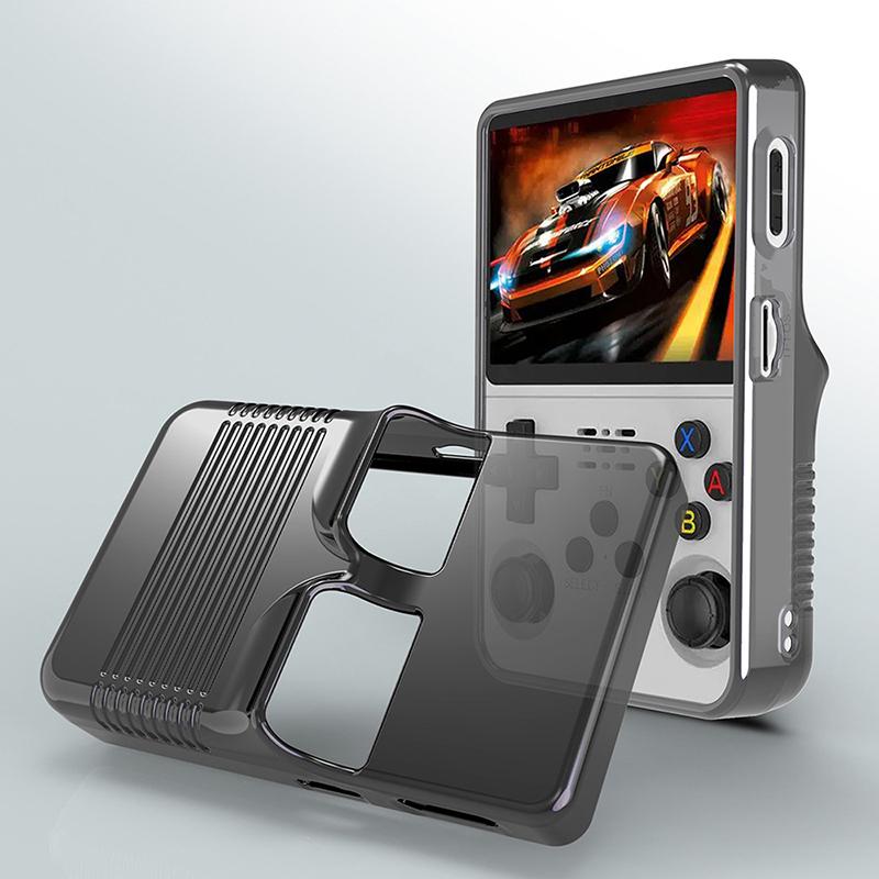 Beskyttelsesetui for bærbar spillkonsoll For R36S Beskyttelsesdeksel Anti-ripe Oppbevaring Vaskbart Etui For R36S