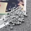 50g/Pack Cubic Alphabet Letter A-Z Loose Beads DIY Necklace Bracelet Finding
