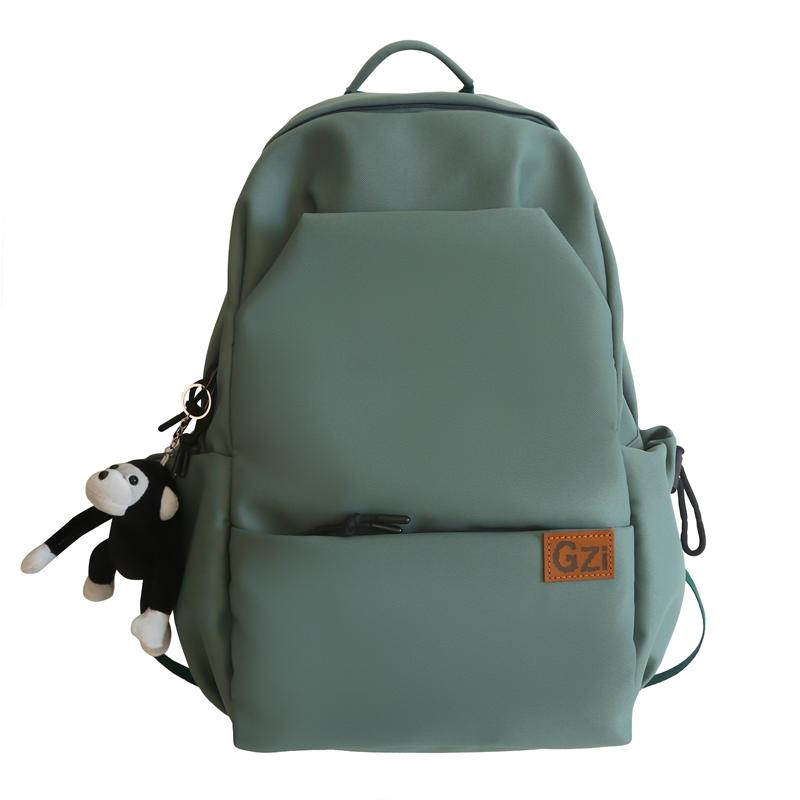 Studentenrucksack, Herren-Sportrucksack, einfarbig, Reiserucksack für Damen und Mädchen