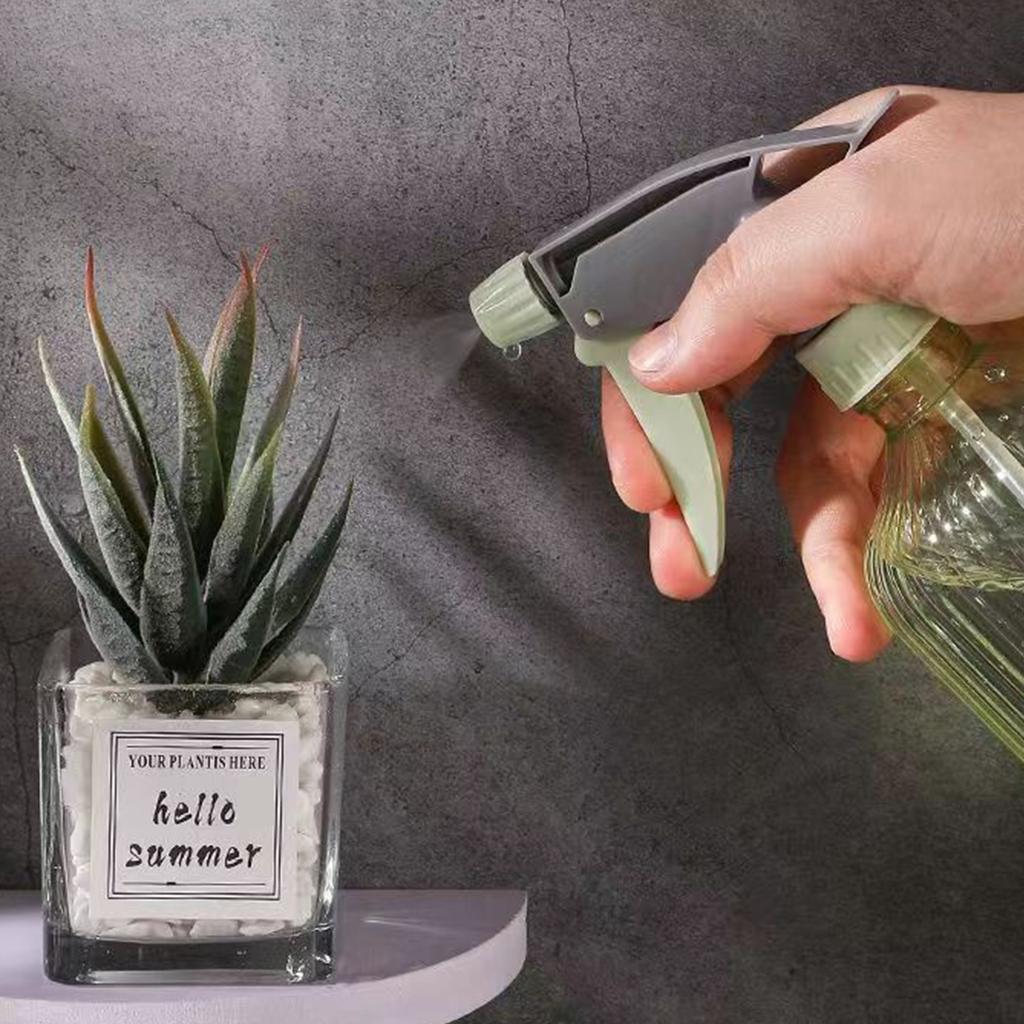 500ml Spray Bottle Watering Can Gardening Plant Flower Irrigation Mist Sprayer Household Disinfection Cleaning Hairdressing Tool