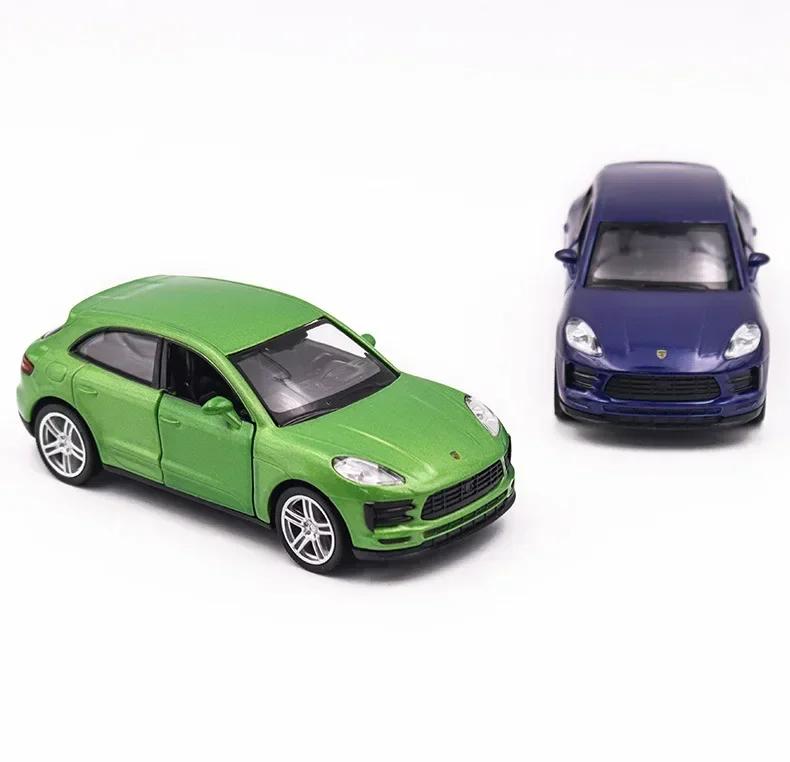 MaKeda1:36 Porsche MACAN Small SUV High Simulation Alloy Diecast Car Model Toy With Pull Back For Children Gifts Toy Collection