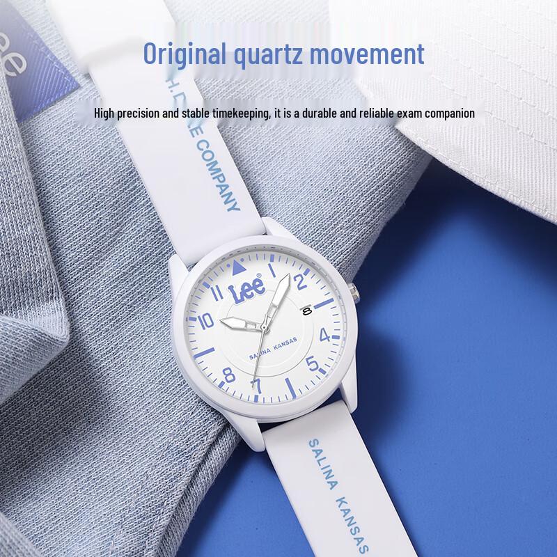 Lee Student Quartz Watch with Luminous Display and Date