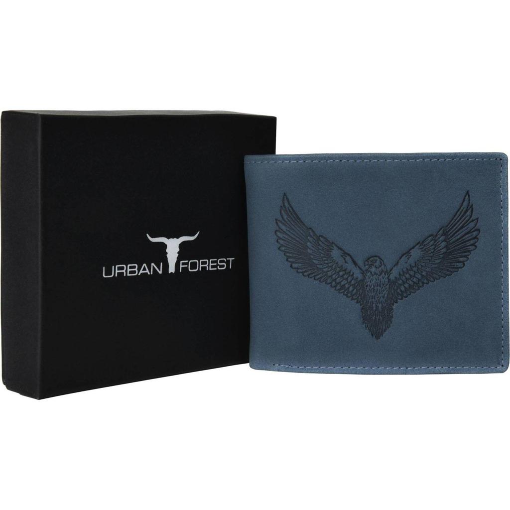 Lässige, formelle und trendige RFID-Geldbörse aus echtem Leder für Herren – normale Größe  (6 Kartenfächer)