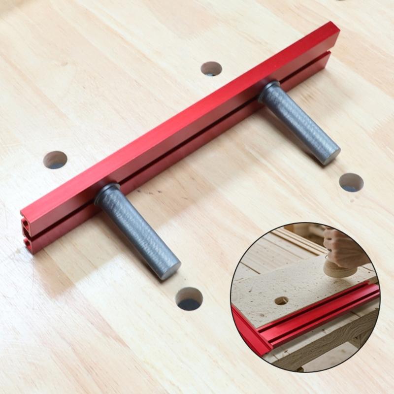 Aluminum Alloy Slot Holder Track Mount Bracket for Desk Mounting Needs and Workspaces Adjustments Flexible Desk Layouts