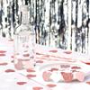 100pcs/bag Glitter Rose Gold Pink White Love Heart Confetti Birthday Party Table Decoration Engagement Wedding Party Supply