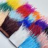 100Cm Natural Ostrich Feather Trim Ribbon Crafts Diy Boho Wedding Dresses Sewing White Plume Tape Party Home Decoration