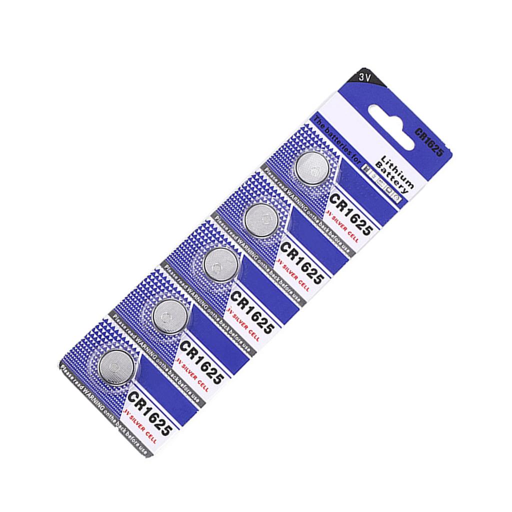 Reliable Metal CR1625 Coin Battery Button Batteries for Watches and Calculators Coin Cell Battery Reliable Power Supply
