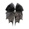 Spring Clip Spider Web Hair Clip Star Halloween Hairpin Creative Bat Head Veil  Wedding