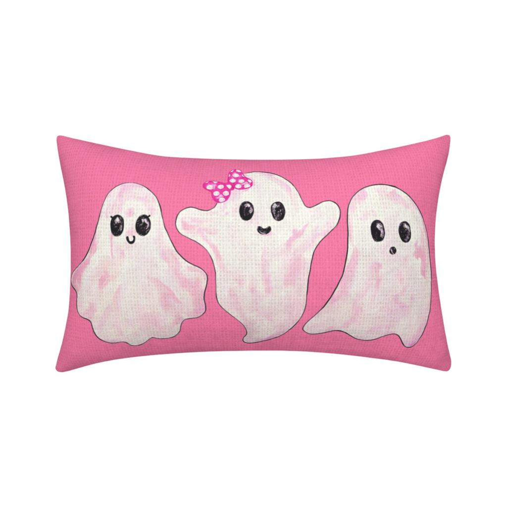 Halloween Festival Decoration Living Room Sofa Cushion Pillow Cover Offices Waist Pillow Cover (excluding Core)