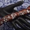 4Pcs Women Vintage Stereo Flower Leaves Midi Finger Knuckle Rings Set Jewelry