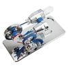 Stirling Engine Motor Model Aluminium Alloy Hot Air Educational Toy Electricity Generator with LED