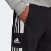 Adidas Sq21 Sweat Pants Casual Football Training Men Bottoms Black GT6642