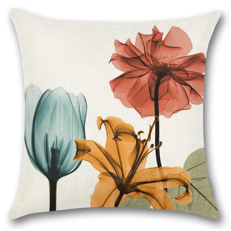 Daisy Sunflower Pillow Case Spring and Summer Home Decoration Pillow Case Pillow Case Cushion Case