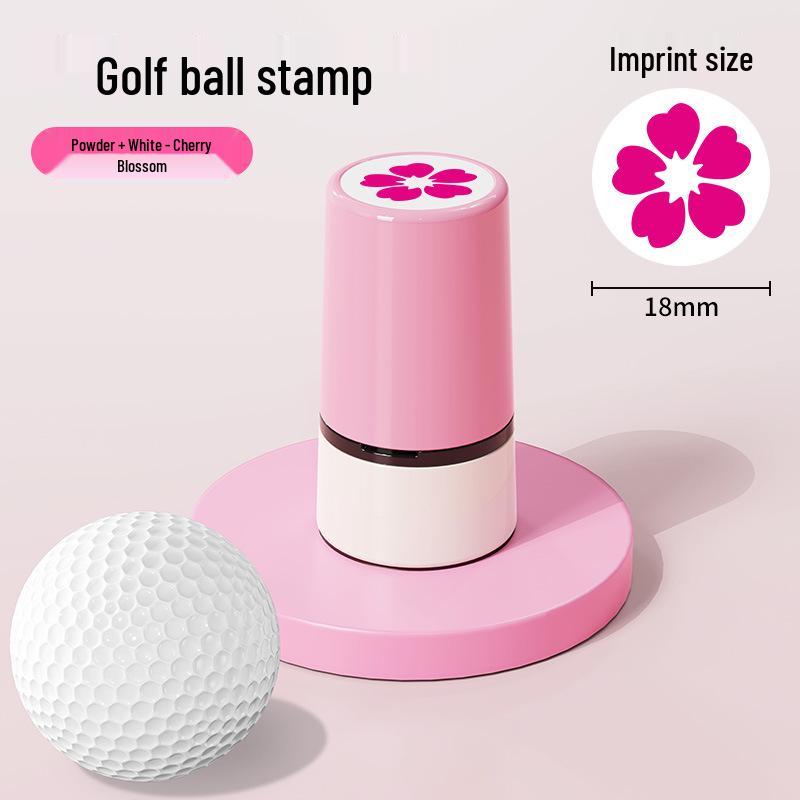 Quick-Dry Waterproof Golf Ball Marker Stamp - Various Patterns and Styles