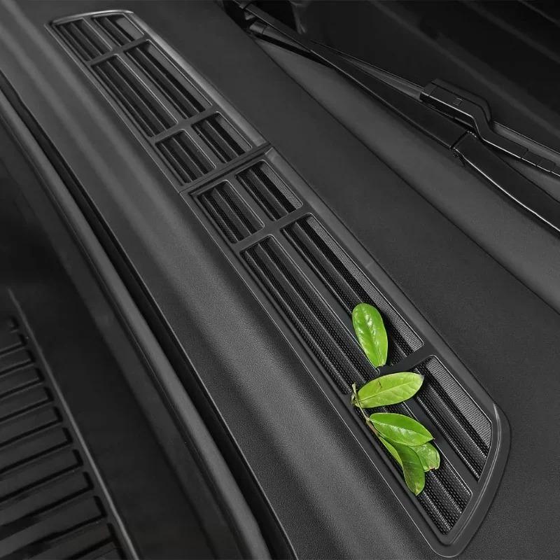 Copertura di protezione della presa d'aria per Tesla Model 3 Y Rete anti-insetto Copertura del bagagliaio anteriore Griglia di aspirazione Filtro di pulizia