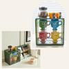 Jewelry Storage Box Coffee Mug Organizer Desktop Storage Box for Home Room Dorm