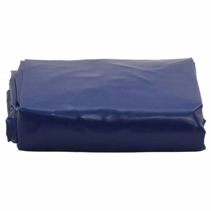VidaXL Bâche, Couverture de Toit avec Oeillets Métalliques, Bâche de Protection Résistante aux UV Jardin Extérieur, Bleu 5x6 156063