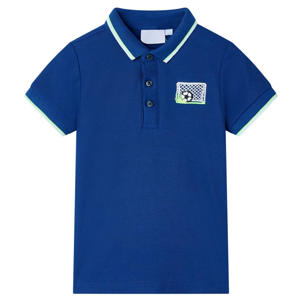 Children's Polo Shirt, Dark Blue, 140