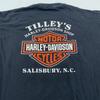 Vtg HARLEY DAVIDSON TILLEY'S SALISBURY, N.C T-Shirt M/L Biker Motorcycle