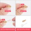 5pc/set Leather Sewing Needle Positioning Tool, Fixing Stitch Locator, DIY Leather Edge Locking Suture Located Needles