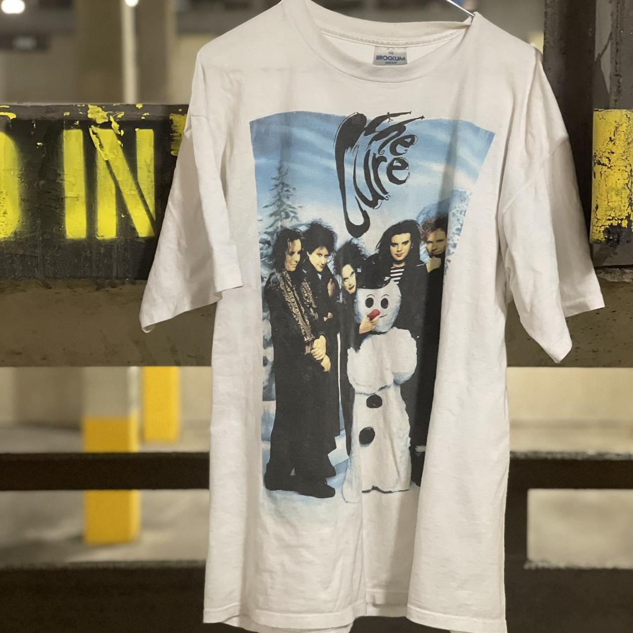 The Cure Snowman basic black Short sleeve T shirt Unisex Reprint M