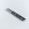 New Chrome Black Fender Letters SDrive XDrive EDrive Emblems for BMW 3 4 5 6 7 8 Series X3 X4 X5 X6 Z4 GT Car Trunk Logo Sticker