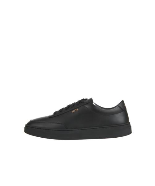 [Boss] Kieran Cowhide Leather Low-Top Sneakers SP25_50536504_005 41