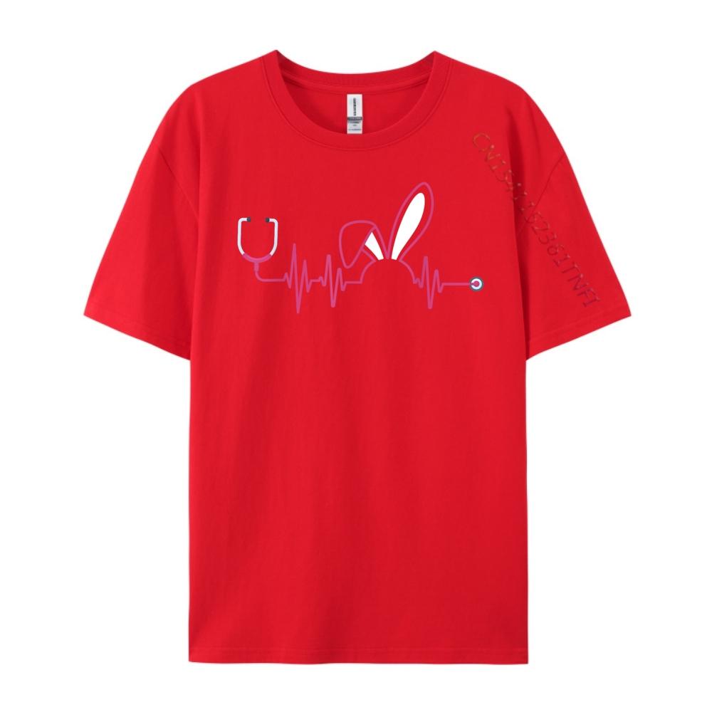 Rabbit Heartbeat Shirts Graphic Tee Tshirts Unisex Mothers Day Shirts Unisex Graphic Streetwear Tshirts Illustration S