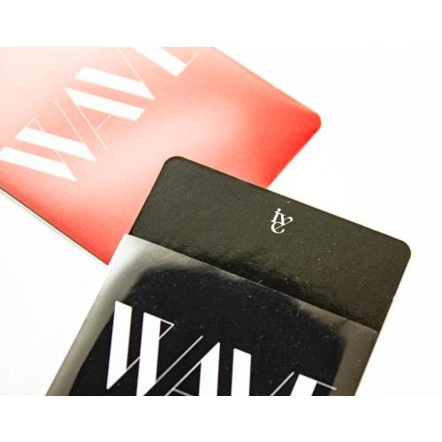 Seiun Shoten K-POP Official Trading Card Sleeves, 56mm x 87mm, Thick, 100 Cards