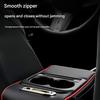 Multifunctional Auto Armrest Box Pad Leather Cushion with 2 Fast Charging USB Port And Storage Space