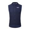 Windproof Waterproof Cycling Vest With Dual Zippers Breathable Sleeveless Jacket Men Women Ride