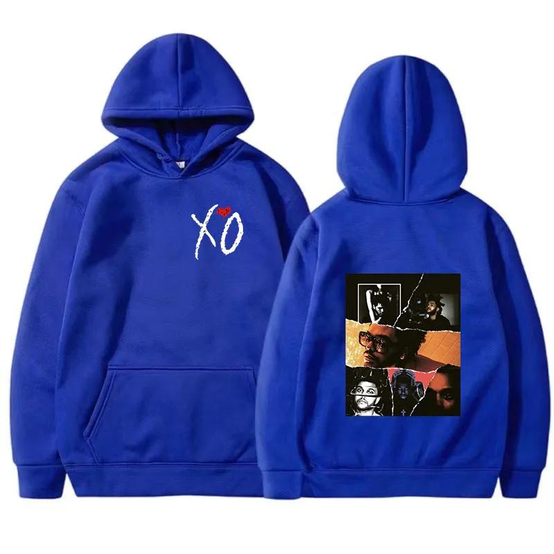 Cantante The Weeknd Felpa con cappuccio After Hours Til Dawn Fm Album musicale Uomo Felpa con cappuccio Felpa in cotone Pullover Hip Hop Rock Donna Top Vestiti
